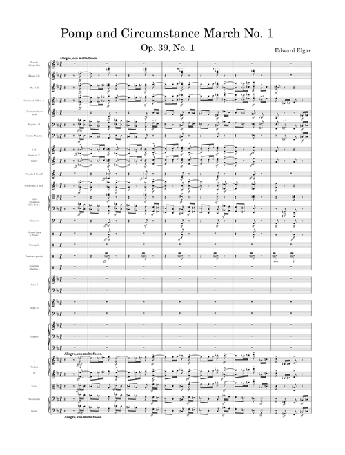 Pomp and Circumstance March No. 1