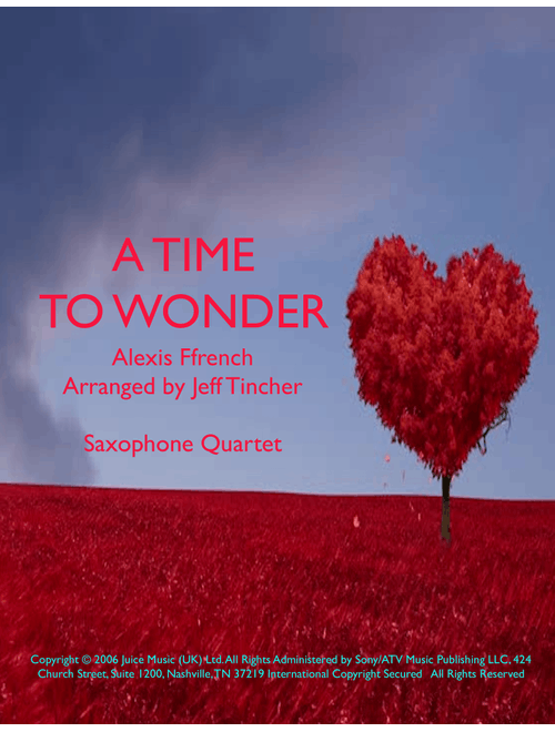 A Time Of Wonder (Arr. Jeff Tincher) - Alexis Ffrench (Woodwind Ensemble)