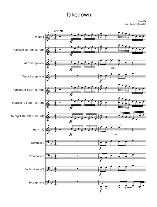 Takedown (Marching Band)