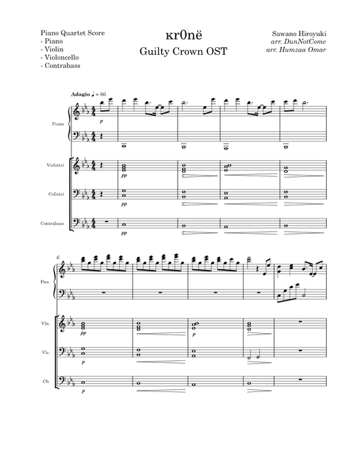 Krone – Hiroyuki Sawano κr0nё