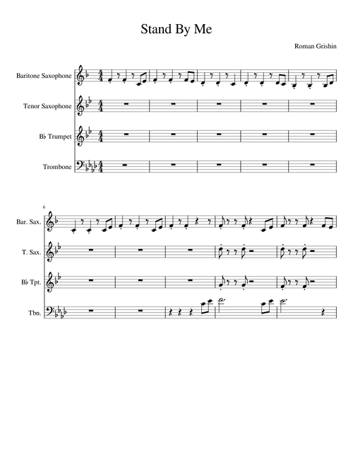 Stand By Me - Lucky Chops - My Arrangement