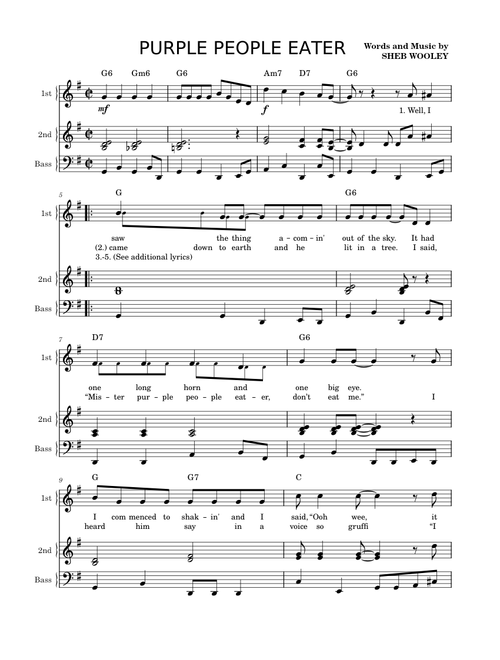 Purple People Eater – Sheb Wooley