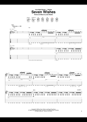 Play Official version of Four in the morning Sheet Music by Night