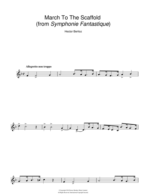 Symphonie Fantastique (4th Movement: March To The Scaffold) - Hector Berlioz (Clarinet Solo)