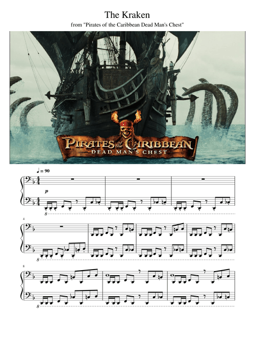 The Kraken - Pirates of the Caribbean: Dead Man's Chest