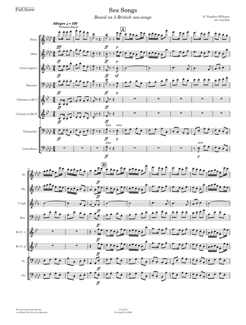 [CHAMBER WINDS] Sea Songs