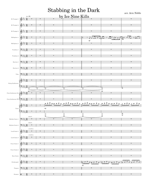 Stabbing in the Dark - Musescore 4 Update