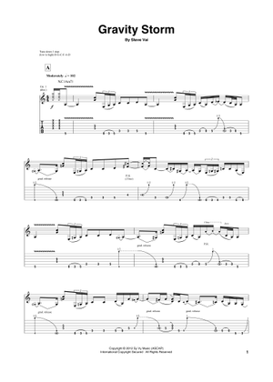 Play Official version of Sex and religion Sheet Music by Steve Vai