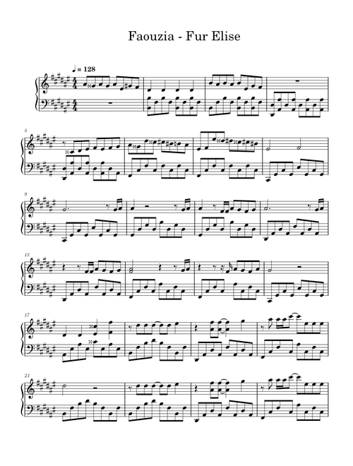 Für Elise – Faouzia
