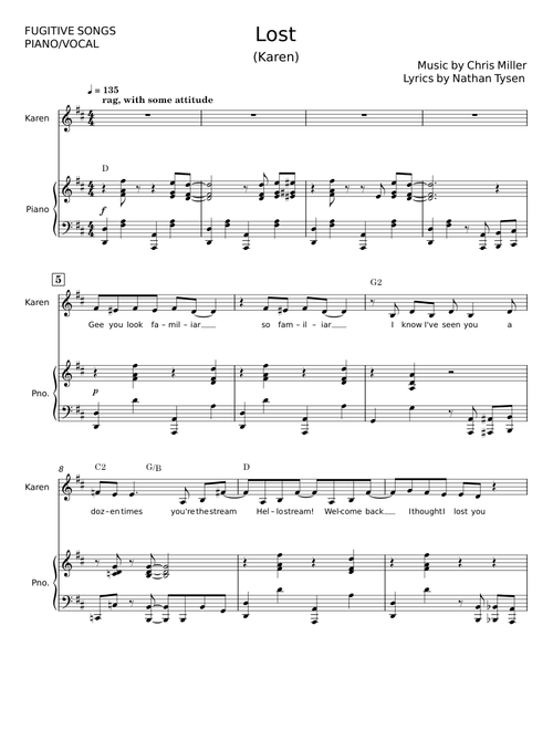 Lost - Chris Miller