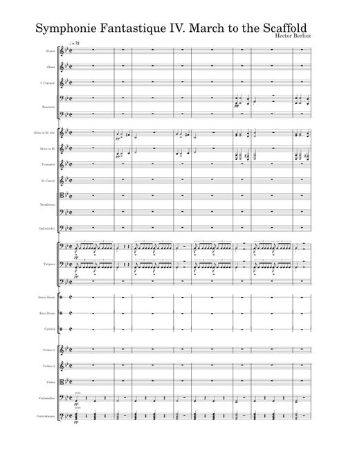 Symphonie fantastique, H 48 – Hector Berlioz Symphonie Fantastique IV. March to the Scaffold