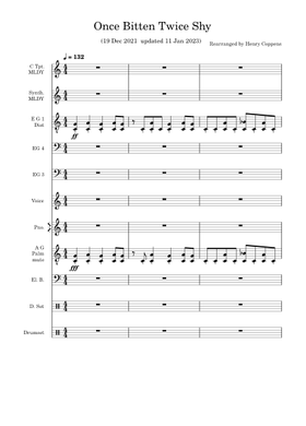 Great White / Twice Shy スコア　グレイト ホワイト Great White / Twice Shy スコアグレイト ホワイト