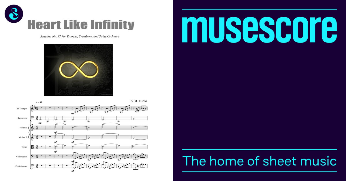 Heart Like Infinity Sheet Music for Trombone, Trumpet in b-flat ...