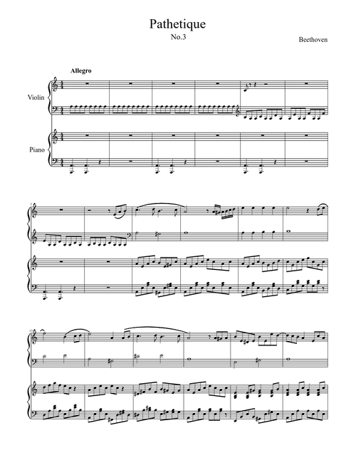Pathetique No.3