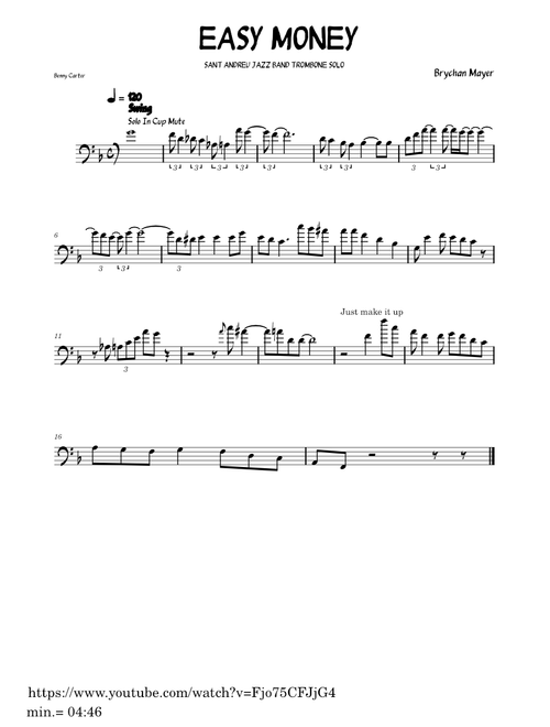 Easy Money – Benny Carter
