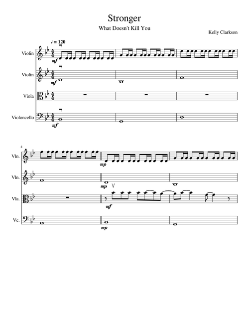 Stronger- Kelly Clarkson