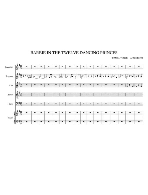 BARBIE IN THE TWELVE DANCING PRINCESSES