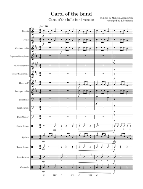 Carol of the Bands