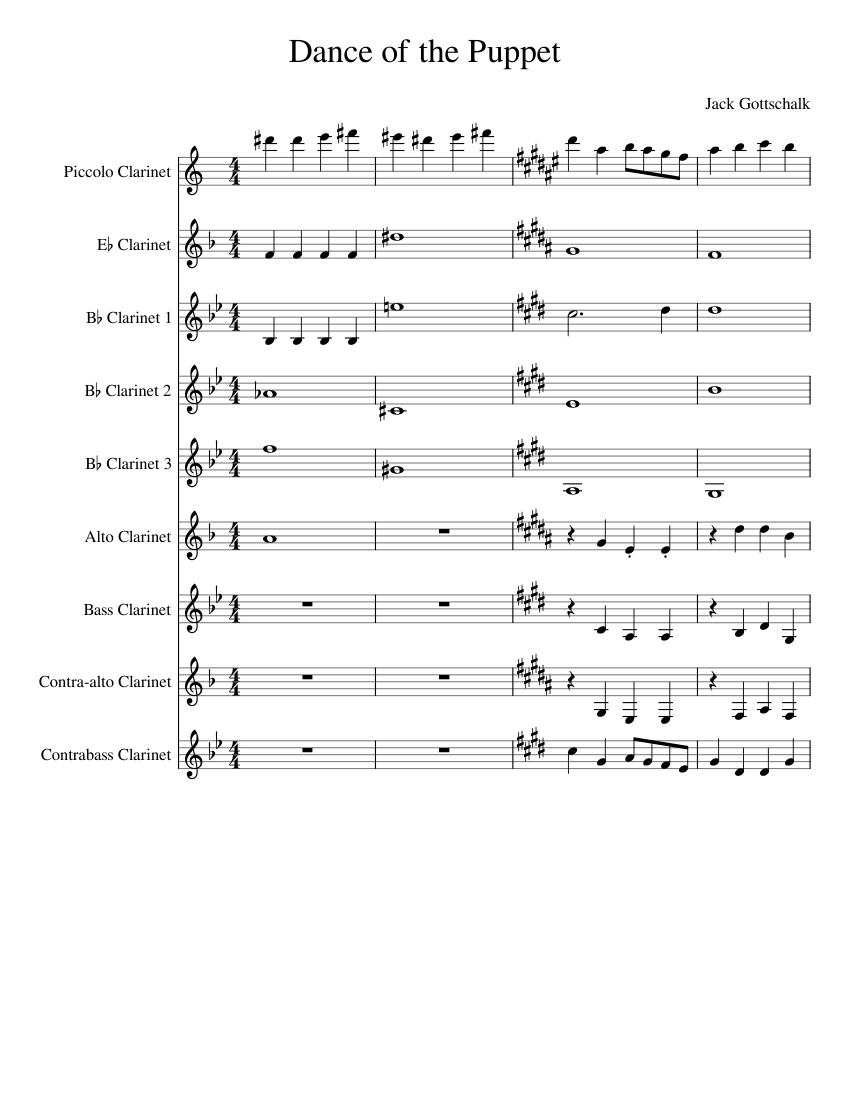 Dance of the Puppet piano tutorial