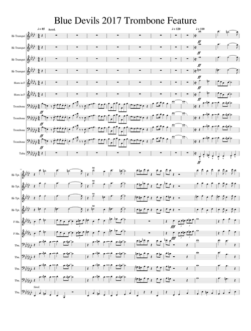 Blue Devils Trombone Feature