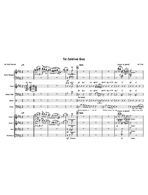 The Christmas Song (Chestnuts Roasting On An Open Fire) (Arr. RobSoelkner) - King Cole Trio (Large Ensemble)