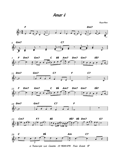 Amar é – Roupa Nova