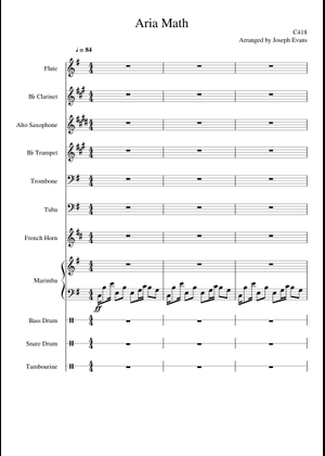 Play Official version of Aria Math (from Minecraft) Sheet Music by C418 ...