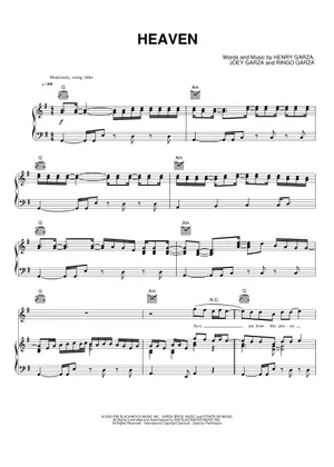Heaven - Los Lonely Boys Sheet music for Bass guitar (Solo Heaven - Los Lonely Boys Sheet music for Bass guitar (Solo
