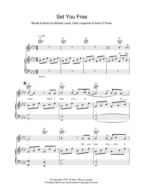 Set You Free - N-Trance (Piano Vocal)