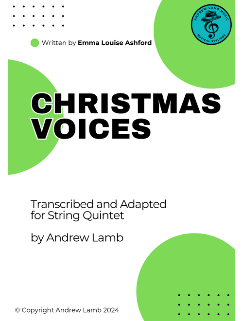 Emma Louise Ashford | Christmas Voices | for String Quintet (Arr. Andrew Lamb) (String Ensemble)