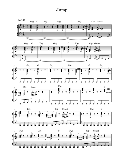 Jump – Van Halen