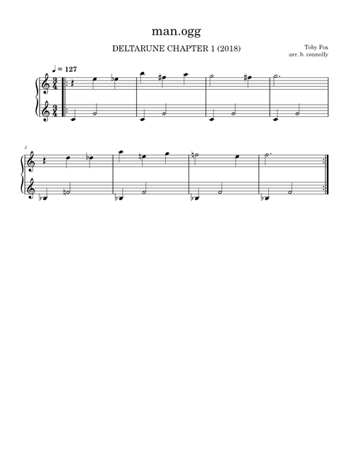 man.ogg – Toby Fox (Deltarune)