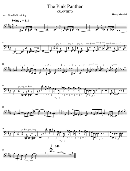 The Pink Panther Theme - Henry Mancini