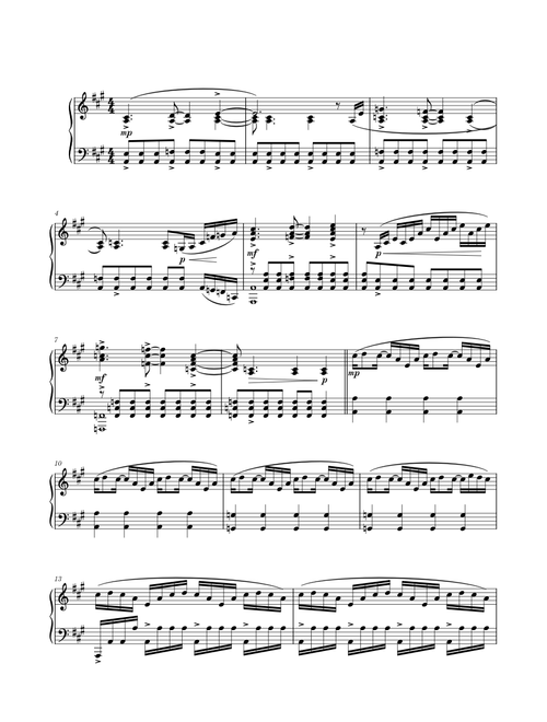 ｢Albedo: Contemplation in Snow｣ - Albedo Demo Genshin Impact OST Piano Cover [Sheet Music]