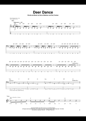 Chop suey tab bass clearance