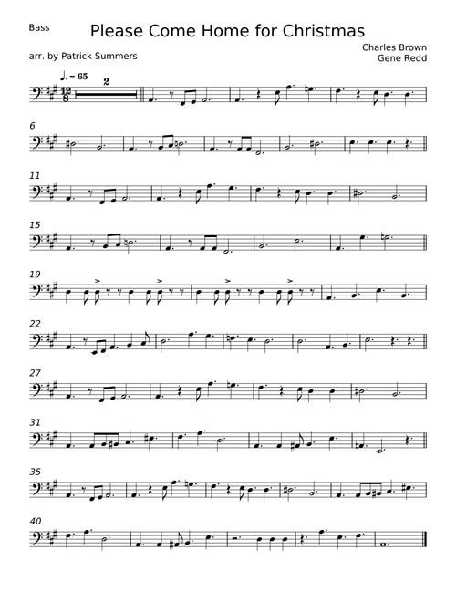 Please come home for christmas - Charles Brown