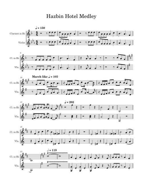 Hazbin Hotel Medley
