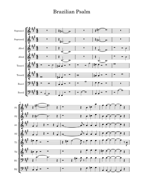 Brazilian Psalm