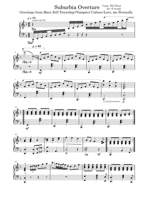 Suburbia Overture- Will Wood