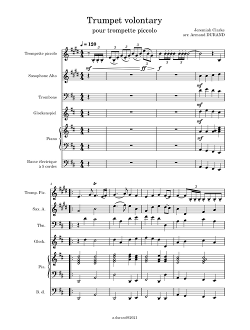 Trumpet volontary