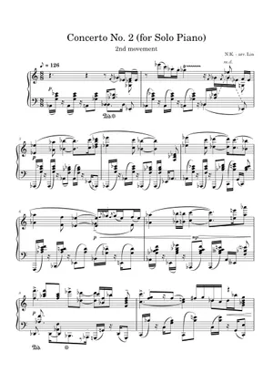 Nikolai Kapustin – Piano Concerto № 2, Op. 14 (I: Allegro molto Nikolai Kapustin – Piano Concerto № 2, Op. 14 (I: Allegro molto