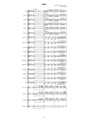 Play Official version of Low Sheet Music by Flo Rida for Piano, Vocals ...