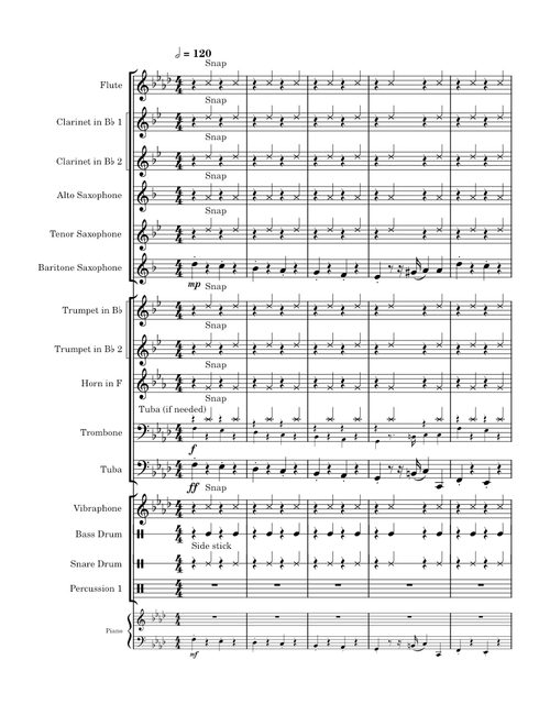 Puttin' on the Ritz - Full Band Attempt 1 (Work in Progress)