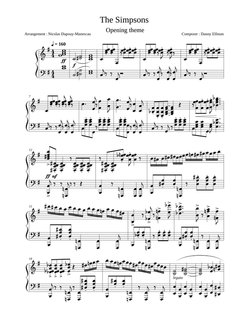 The Simpsons Main Theme – Danny Elfman