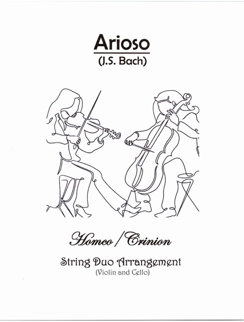 Arioso (Arr. Homco/Crinion) - JS Bach (Instrumental Duet)