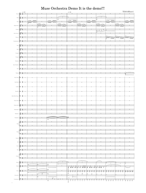 IDK – Unknown author Orchestra Demos
