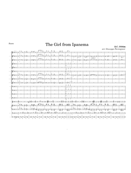 The Girl from Ipanema (Big Band)
