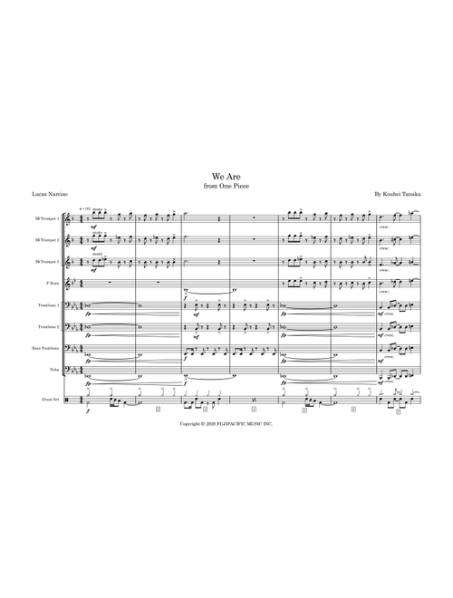 Wii Aa (Arr. Lucas Narciso) - AAA (Brass Band)