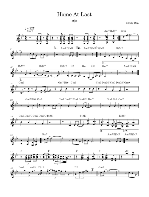 Home at last – Steely Dan