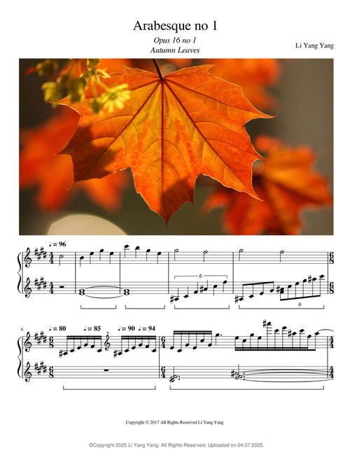 Arabesque no 1